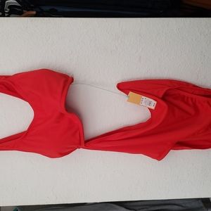 Kona Sol XL Red One Piece Swimsuit